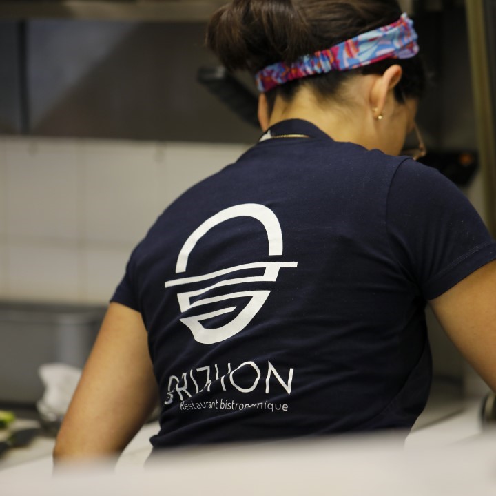 T-shirt avec le logo ORIZHON
